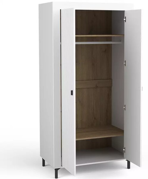 Gardrób 97 cm AUROVA - fehér