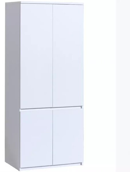 Gardrób 80 cm CARYM - fehér