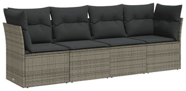 VidaXL Polyrattan Kerti Ülőgarnitúra - 4 részes - Bézs