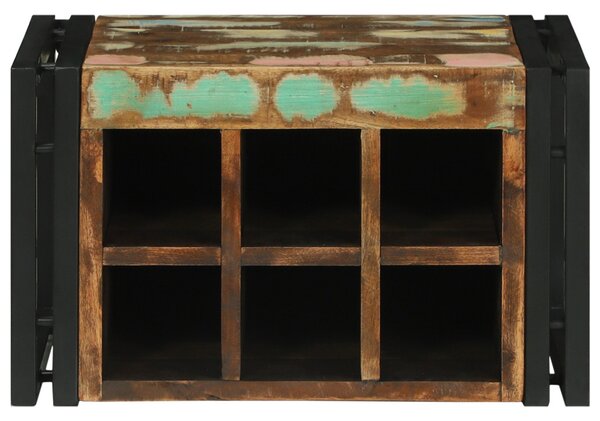 Borpolc 46x35x27.5 cm Tömör újrahasznosított fa