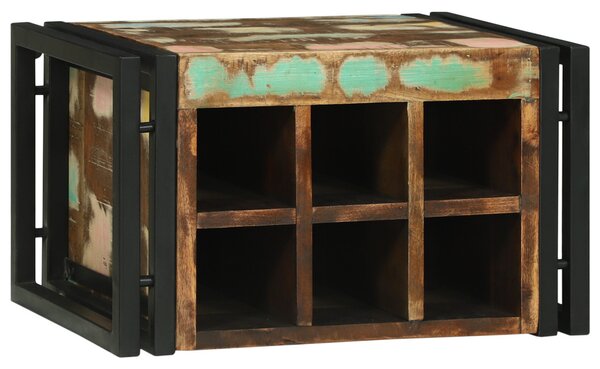 Borpolc 46x35x27.5 cm Tömör újrahasznosított fa