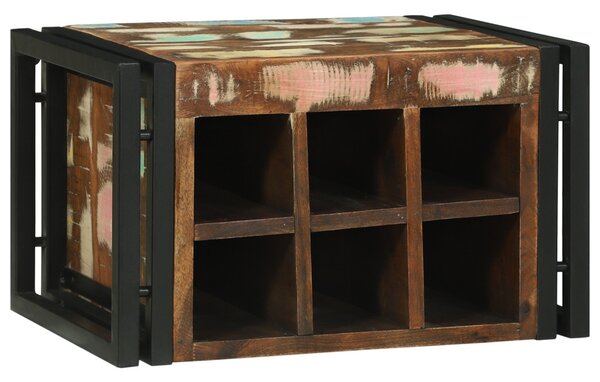 Borpolc 46x35x27.5 cm Tömör újrahasznosított fa