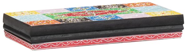 Fali Polcok 2 db 40x20x6 cm Tömbfa Mangó