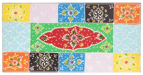 Fali Polcok 2 db 40x20x6 cm Tömbfa Mangó