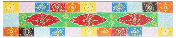 Fali polcok 2 db 100x20x6 cm tömör mangófából