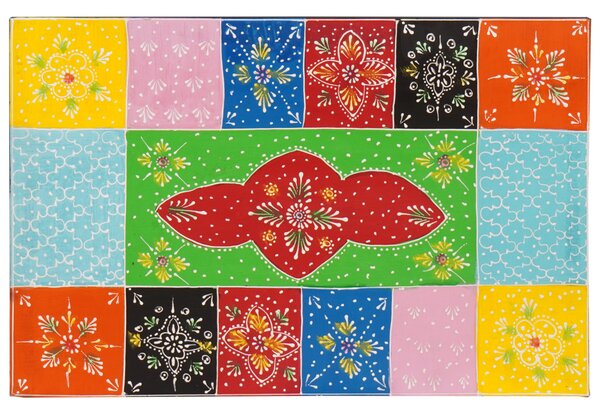 Tárolódoboz 60x40x40 cm Szilárd Fa Mangó