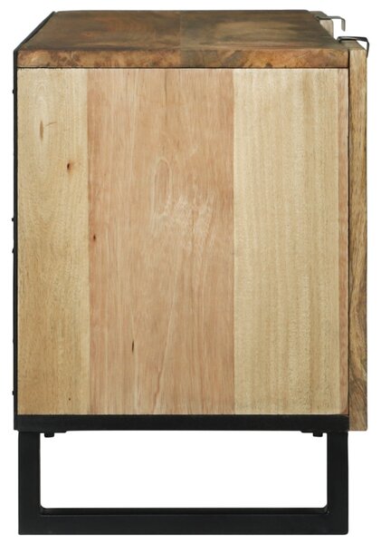 TV Szekrény - 105 x 33,5 x 46 cm, Tömör Mangófából