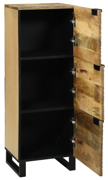 Highboard - 40x33.5x110 cm Tömör Mangófából