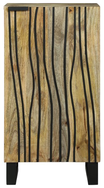 Oldalszekrény - 40 x 33,5 x 75 cm - Tömör mangófa