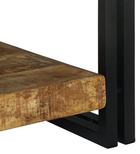 Dohányzóasztal Barna 120 x 50 x 38 cm Tömör Mangófát