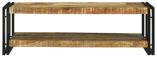 Dohányzóasztal Barna 120 x 50 x 38 cm Tömör Mangófát