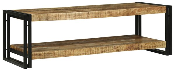 Dohányzóasztal Barna 120 x 50 x 38 cm Tömör Mangófát