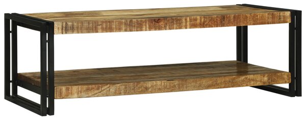 Dohányzóasztal Barna 120 x 50 x 38 cm Tömör Mangófát