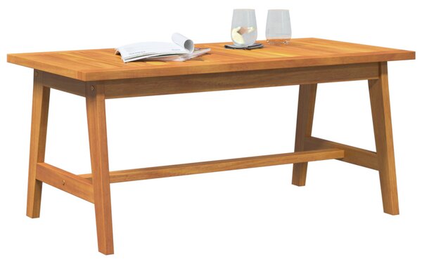 Kávézóasztal 90x45x40 cm Tömör akácfából
