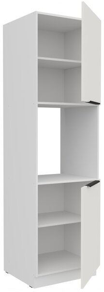 LUNARA beépített sütőhöz való konyhaszekrény - szélesség 60 cm, fehér