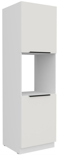 LUNARA beépített sütőhöz való konyhaszekrény - szélesség 60 cm, fehér