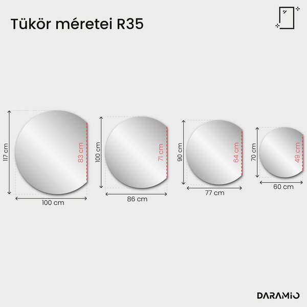 Bronz tükör – Pure Collection R35