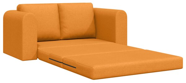 Kanapéágy 60cm Sötét sárga szövet