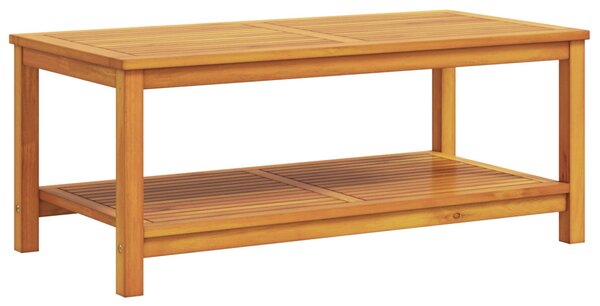 Dohányzóasztal 110x55x45 cm Tömör akácfából
