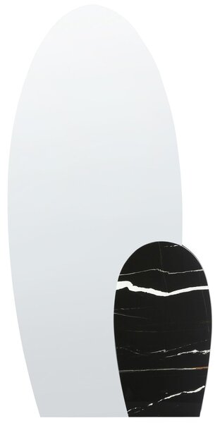 Falitükör VIERZON 58 cm 120 cm Fekete