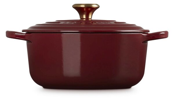 Le Creuset Signature kerek Öntöttvas Sütőtál 31cm - Bordó