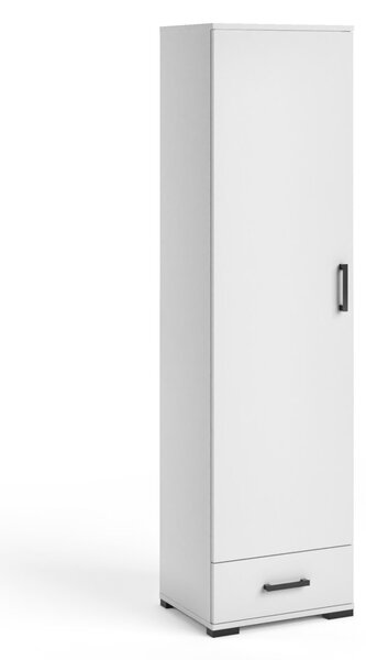 Keskeny szekrény 50 cm KLENRI - fehér