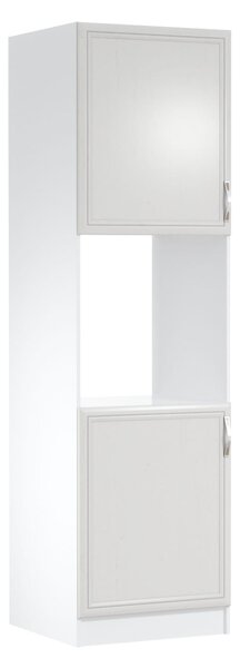 SILVARA beépített sütőhöz való konyhaszekrény - szélesség 60 cm, andersen fenyő / fehér, balos változat