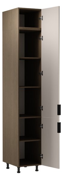 Magas konyhaszekrény SALERNO - szélesség 40 cm, balti vihar / bézs
