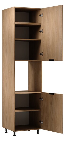 Konyhaszekrény beépített sütőhöz SALERNO - szélesség 60 cm, tölgyfa