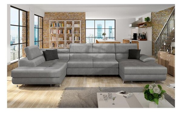 Sarok ülőgarnitúra Alphard Bis (B) (magic velvet 2217 + magic velvet 2217 + magic velvet 2219)