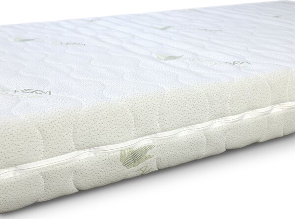 Wilsondo PINKCOCO PLUS habszivacs matrac kókusszal 80x200x20 - Aloe Vera huzat