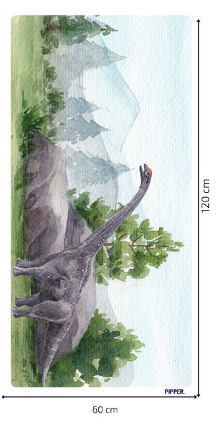 PIPPER. Textil falmatrica "Dinoszaurusz"