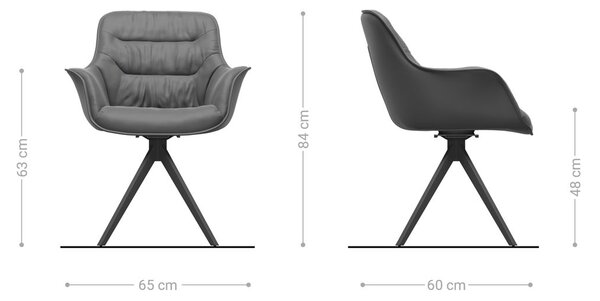 DELIFE Étkezőszék Kaira-Flex szövött szövet puha bézs kereszt láb szögletes rozsdamentes acél 180° forgatható