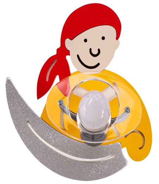 Fali lámpa PIRATE YELLOW 4717