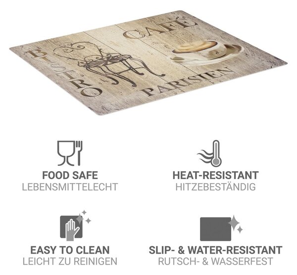 PVC tűzhely fedőlap 60x52 cm Bistro – Wenko