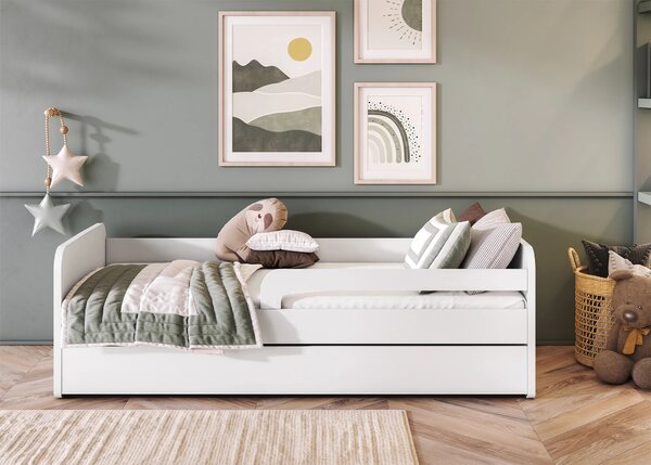 Gyerekágy matraccal 80x200 NORDELLE - fehér