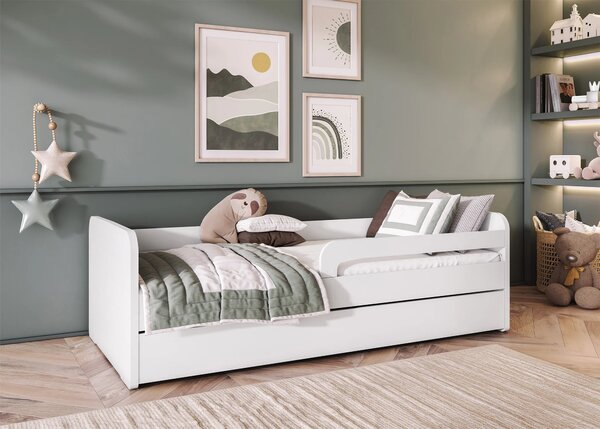Gyerekágy matraccal 80x200 NORDELLE - fehér
