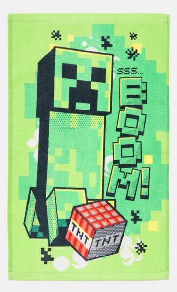 Sinsay - Pamuttörölköző Minecraft - fűzöld