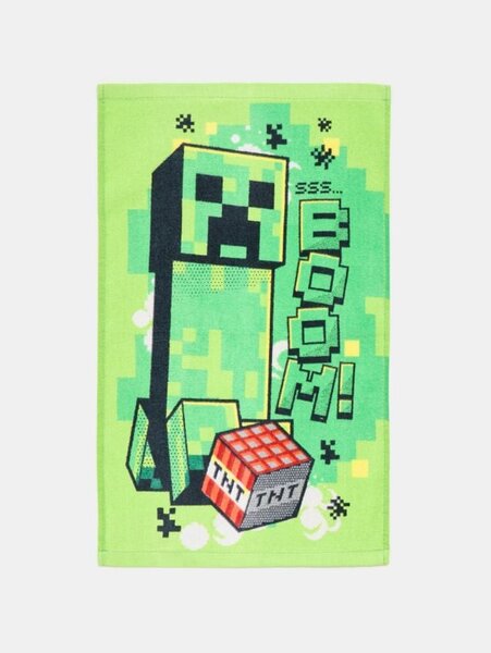 Sinsay - Pamuttörölköző Minecraft - fűzöld