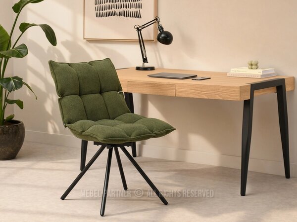 CALIDO designer forgószék - zöld / fekete