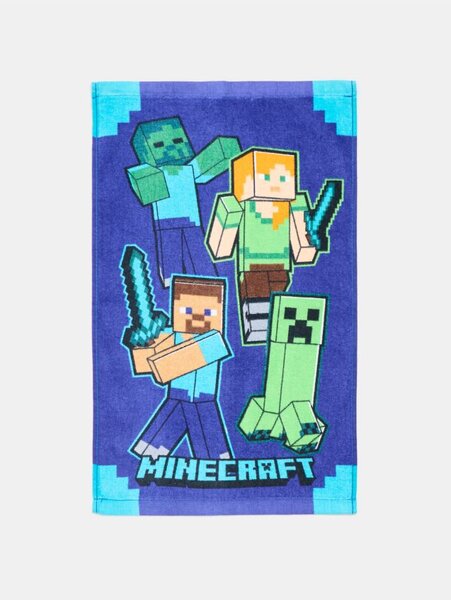 Sinsay - Pamuttörölköző Minecraft - kék