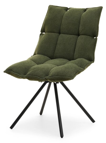 CALIDO designer forgószék - zöld / fekete