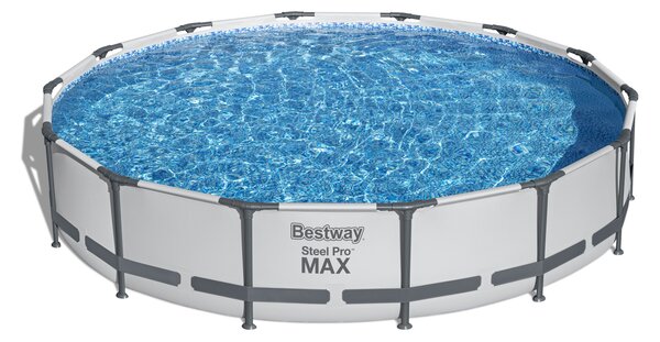 Bestway Steel Pro Max fémvázas medence vízforgatóval 427x84 cm (56595)