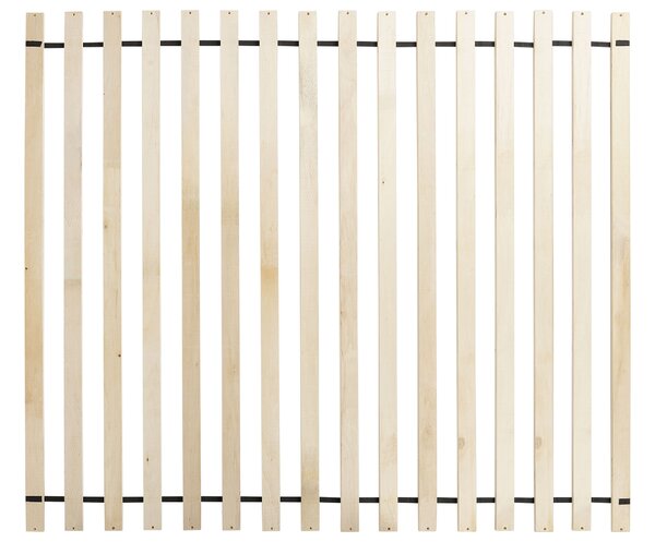 Ágy Buklé VALOGNES 160 x 200 cm Törtfehér