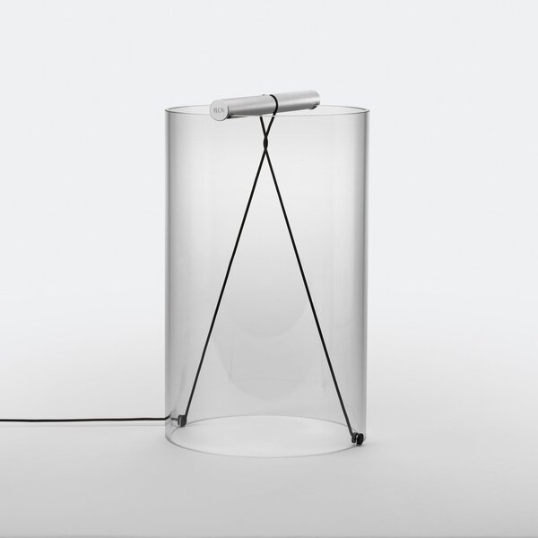 Asztali lámpa FLOS, To-Tie T2, dimmable, Átlátszó, Nappali, Üveg, Dizájn