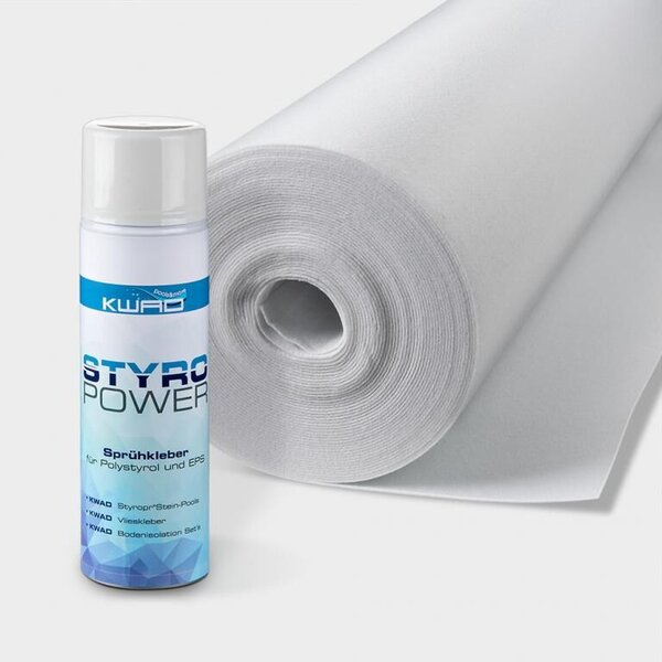 Téglalap alakú Styrofoam profi medence szett 6,00 x 3,00 x 1,50 m, kék fólia, sarok beépített lépcső 118 x 118 cm