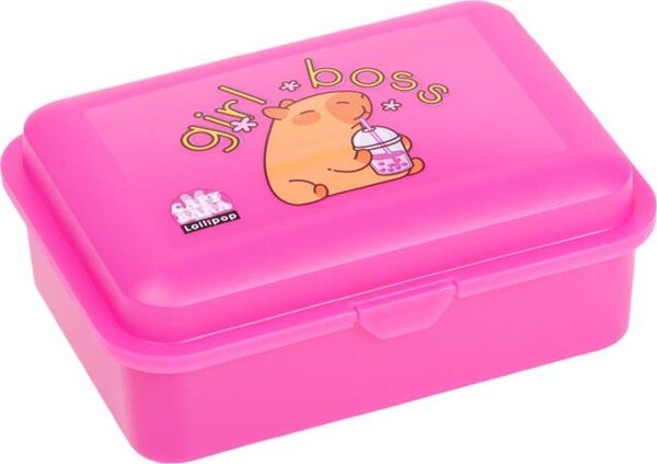 Uzsonnás doboz, LIZZYSULI, Lollipop Capybara, rózsaszín (TICUDLCB)