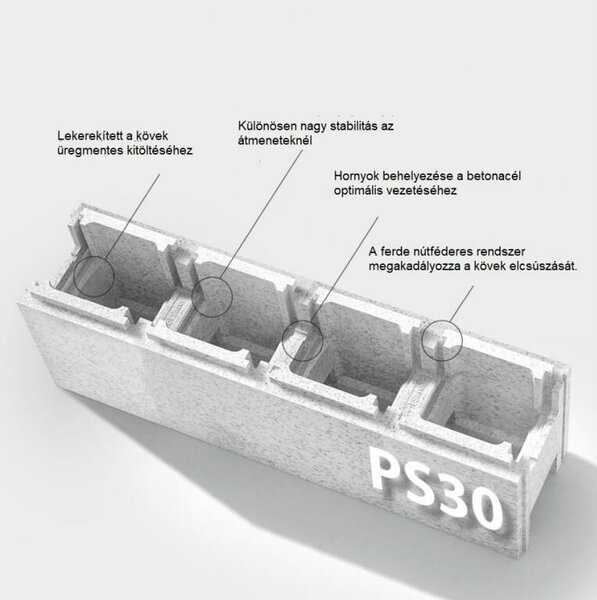 Téglalap alakú Styrofoam profi medence szett 6,00 x 3,00 x 1,50 m, szürke fólia, sarok beépített lépcső 118 x 118 cm