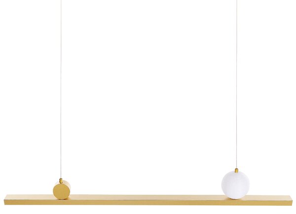 LED függőlámpa ALWAND Fém Arany