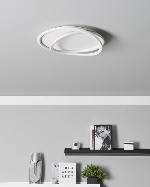 LED mennyezeti lámpa LEYLAN Távirányítóval Dimmer funkcióval Fehér